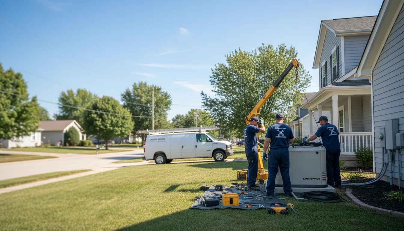 Generator Installation in Nappanee, IN near me